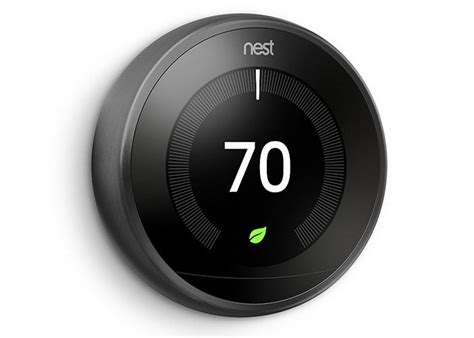 Nest Smart Thermostat Now Available In White, Black And Copper Finishes ...