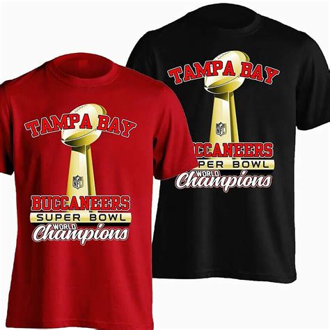 Tampa Bay Buccaneers Super Bowl 2021 Champions Shirt Unisex Gift For Fans - Luxwoo.com