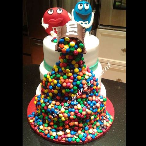 M& M 's Cake M&m Cake - CakeCentral.com