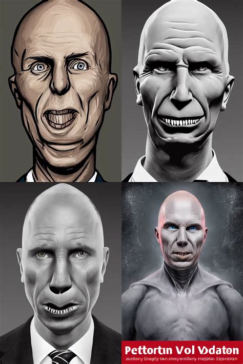 Peter Dutton as Lord Voldemort, digital artwork, | Stable Diffusion | OpenArt