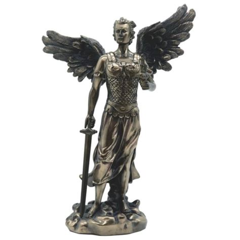 FC Design 12"H Bronze Archangel Jehudiel Statue Saint Jegudiel The ...