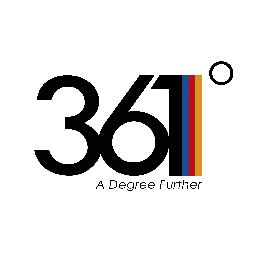 Creative modern logo for "361 degrees" for integrated marketing solut