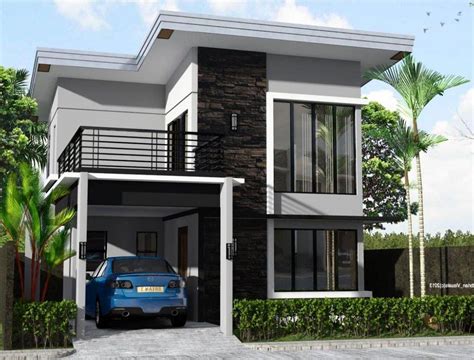 Contoh Gambar Rumah Minimalis – 2 lantai Zen House Design, Bungalow ...