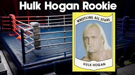 Hulk Hogan Rookie Cards and Other Vintage Cards