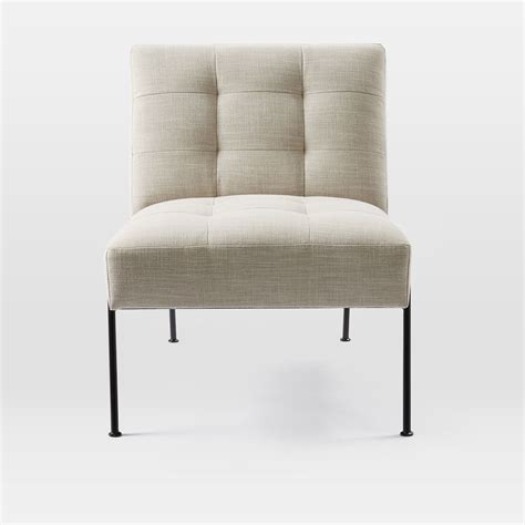 Oswald Tufted Slipper Chair | west elm UK