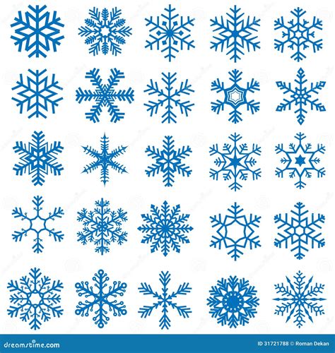 Flocons de neige illustration de vecteur. Illustration du neige - 31721788