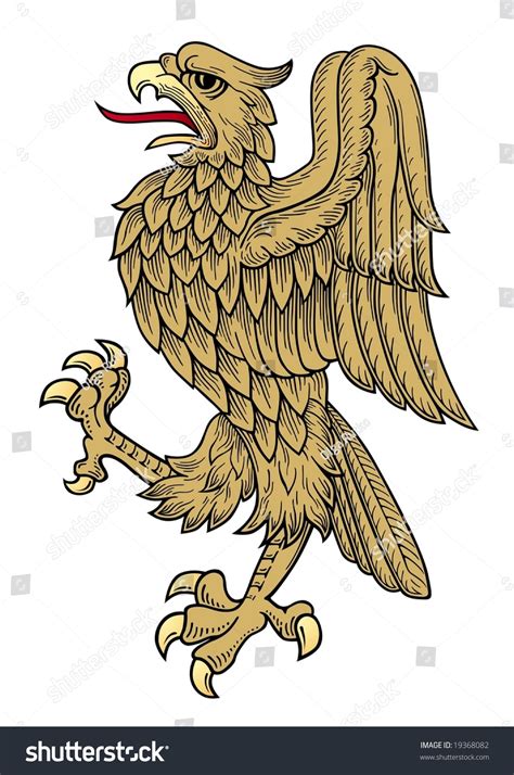 Golden Eagle Vector - 19368082 : Shutterstock