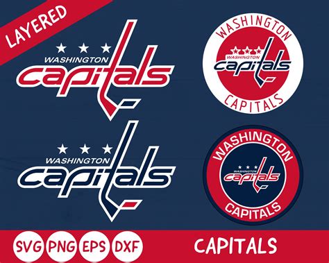 Washington Capitals Logo Svg NHL Svg Hockey Cut File for | Etsy