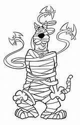 Scooby Doo Halloween Coloring Pages sketch template