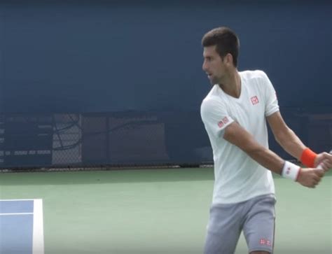 Novak Djokovic Forehand in Slow Motion