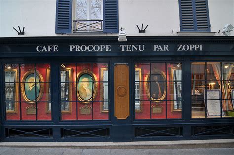 Restaurant Le Procope – the oldest restaurant in Paris where Napoleon and Voltaire themselves ...