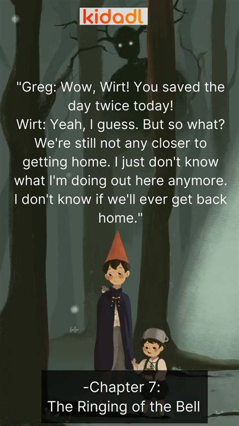 Top 12 Over The Garden Wall Quotes From The Cartoon Adventure in 2022 | Over the garden wall ...