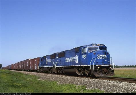 CR 5545 Conrail EMD SD60M at Kankakee, Indiana by Joe Blackwell | Railroad photography, Train ...