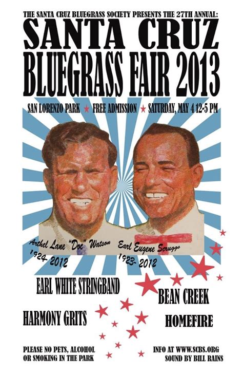 Santa Cruz Bluegrass Fair, Sat May 4th - Events | KZSC Santa Cruz