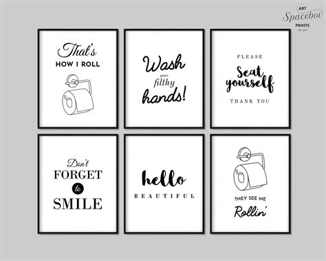 Funny Bathroom Quotes Printables - ShortQuotes.cc