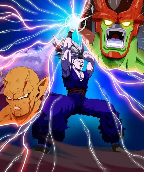 Gohan Beast y Orange Piccolo Vs Cell Max in 2022 | Anime dragon ball ...