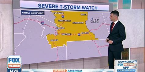 Severe Thunderstorm Watch issued for Montana | Latest Weather Clips ...