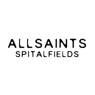 All Saints Spitalfields | All saints clothing, All saints logo, All ...