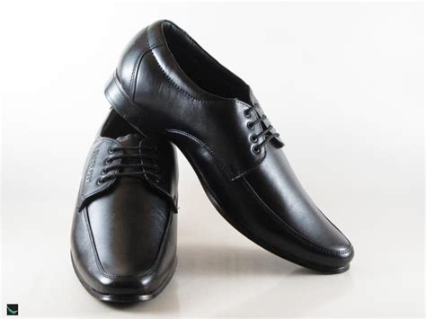 Men's Formal Leather Black Shoes - 3403 - Leather Collections On Frostfreak.com