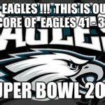 Eagles Win Meme Generator - Imgflip