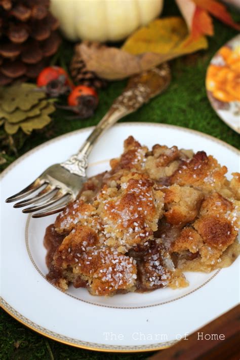 The Charm of Home: Cinnamon Pear Cobbler