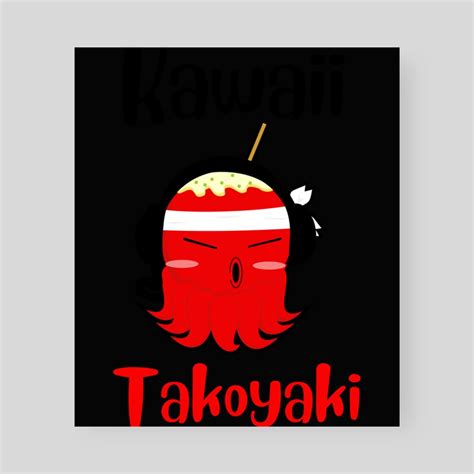 Kawaii Takoyaki Cute Japanese Food Vintagenicedesign Kawaii Takoyaki ...