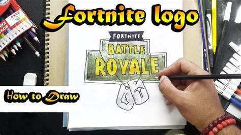 ArtStation - How To Draw FORTNİTE LOGO | BATTLE ROYAL | Art Tutorial ...