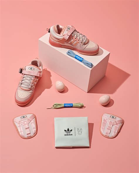 Bad Bunny adidas Pink Forum Buckle Low GW0265 Release Date ...