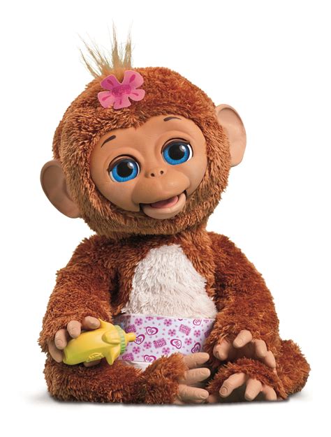 Are your kids asking for a pet for the holidays? Cuddles the Monkey from Hasbro will respond to ...