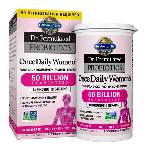 Buy Garden of Life Once Daily Dr. Formulated Probiotics for Women 50 ...