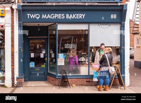 Two magpies bakery suffolk hi-res stock photography and images - Alamy