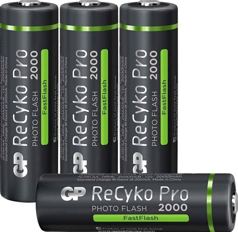 GP Batteries ReCyko+Pro Photo HR06 AA battery (rechargeable) NiMH 2000 ...