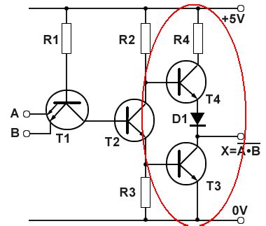 Ttl And Gate Circuit Diagram - Circuit Diagram