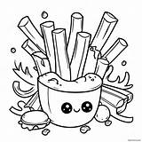 Cheesy Fries Coloring Page 25704 20784 sketch template
