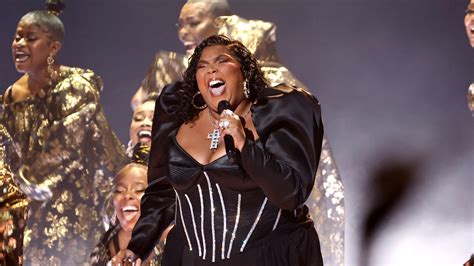 Lizzo Performs “About Damn Time” and “Special” at the 2023 Grammys ...