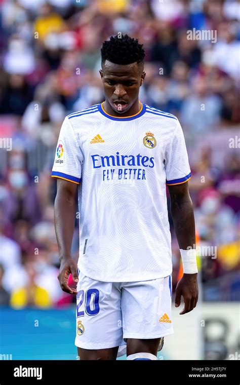 BARCELONA - OCT 24: Vinicius Junior in action during the La Liga match ...