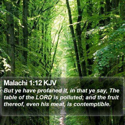 Malachi 1 Scripture Images - Malachi Chapter 1 KJV Bible Verse Pictures