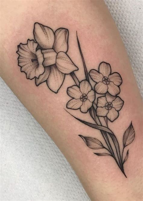 Daffodil Tattoos: Meanings, Tattoo Designs & Ideas