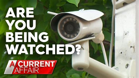 How hackers access your security cameras | A Current Affair - YouTube