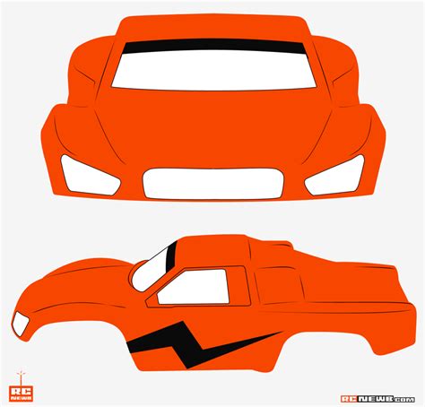 Traxxas Slash Body Design Template (PSD) | RC Newb