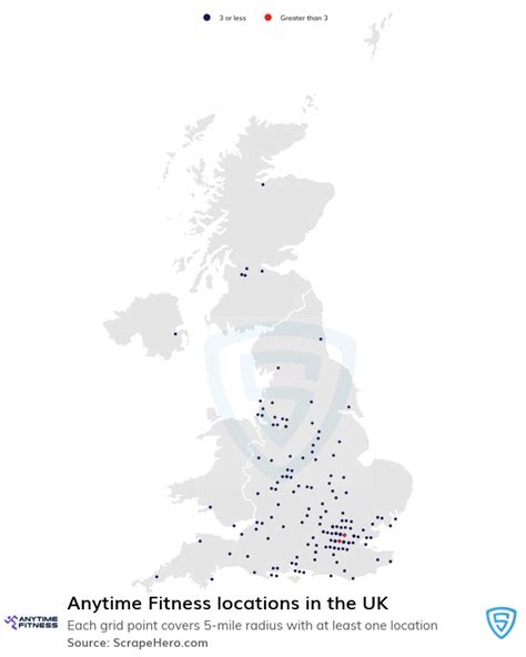 Number of Anytime Fitness locations in the UK in 2024 | ScrapeHero