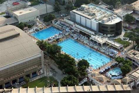 Swimming Pool from Cairo Tower in Egypt Editorial Photography - Image of islam, crowded: 58960727