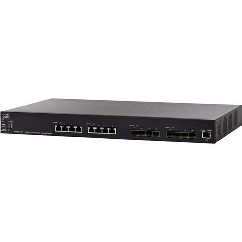 Cisco 16-Port Managed Switch, SX550X-16FT-K9-UK - HinKwong ...