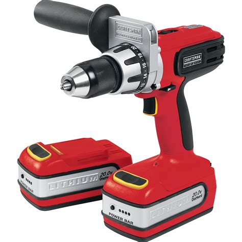 Craftsman Professional 28169 20-volt Lithium-Ion Cordless 1/2" Drill/Driver with Contractor ...