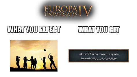 The EU4 multiplayer experience | EU4 MEME - YouTube