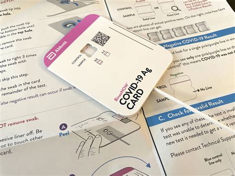 Binaxnow Covid 19 Ag Card Home Test Instructions - Printable Cards