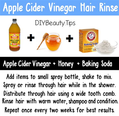 Apple Cider Vinegar Hair Rinse | DIY Beauty.Tips