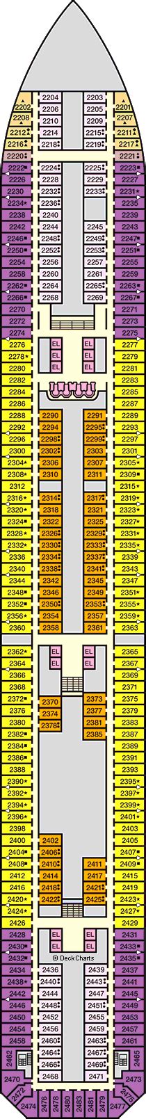 Carnival Splendor Deck Plans: Ship Layout, Staterooms & Map - Cruise Critic