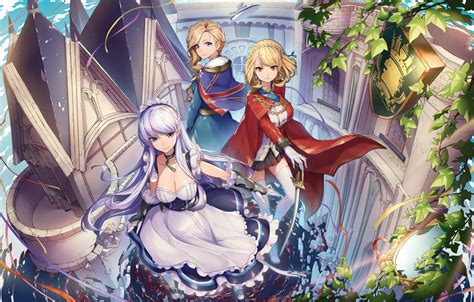 Azur Lane Royal Trio HD Wallpaper by エシュアル