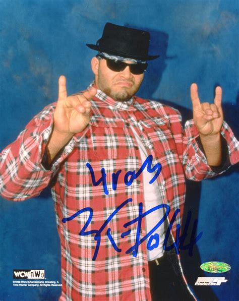 Konnan Autographed WCW Wrestling 8x10 Photo